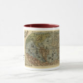 1565 Ferando Berteli (Fernando Bertelli) World Map Mug (Center)