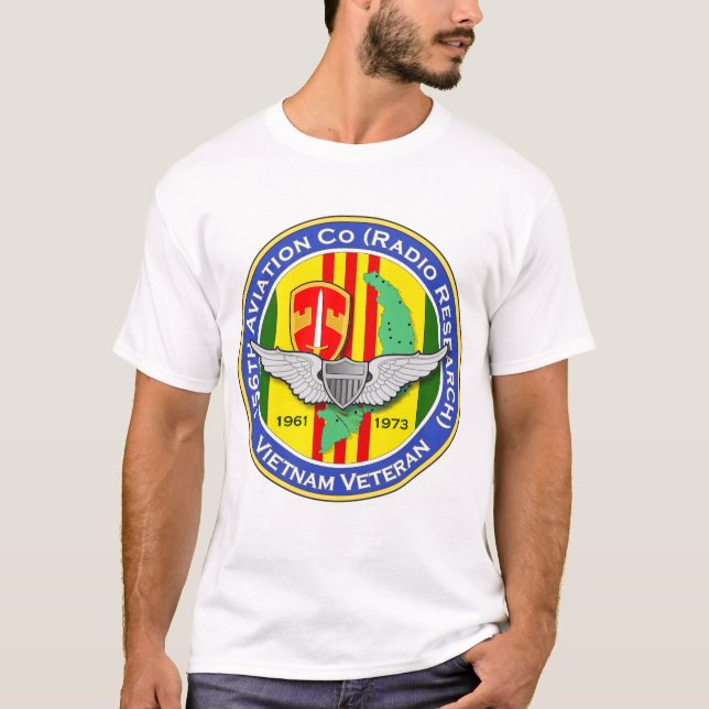 156th Avn Co RR 3b - ASA Vietnam T-Shirt (Front)