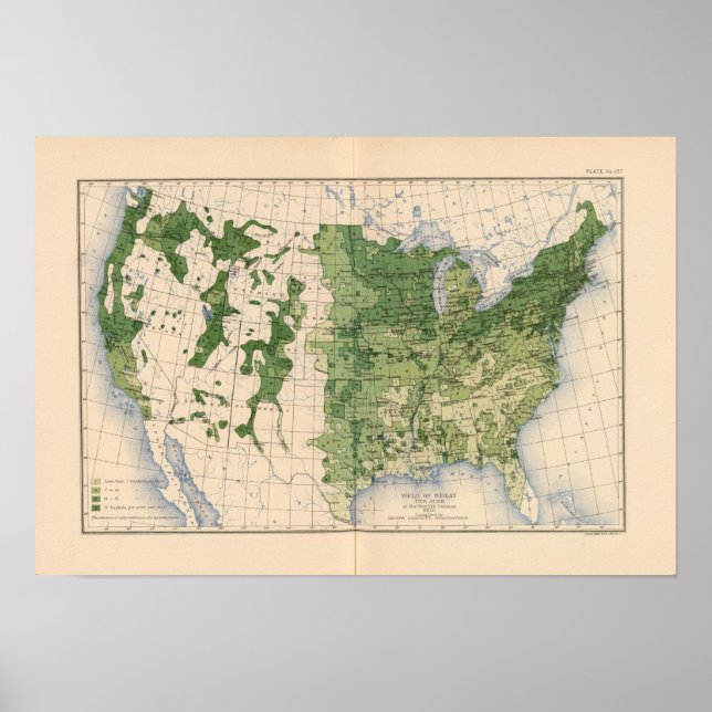 157 Wheat/acre Poster (Front)