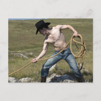15807-RA Cowboy Postcard