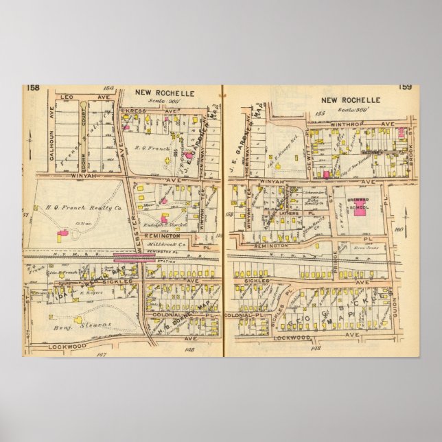 158159 New Rochelle Poster (Front)