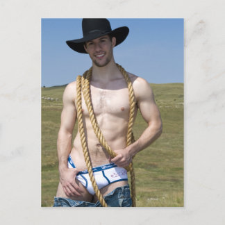 15867-RA Cowboy Postcard