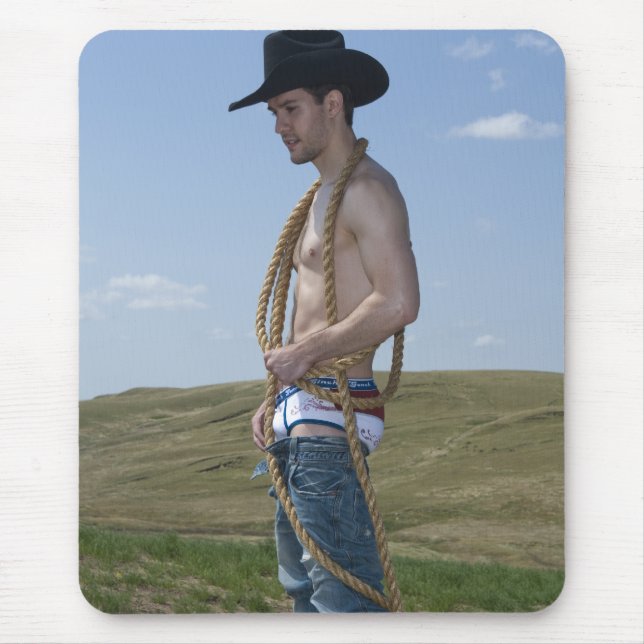 15876-RA Cowboy Mouse Pad (Front)