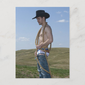 15876-RA Cowboy Postcard