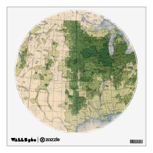 158 Oats/sq mile Wall Decal
