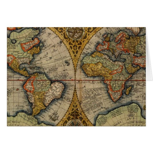 1590 world map cards (Front Horizontal)