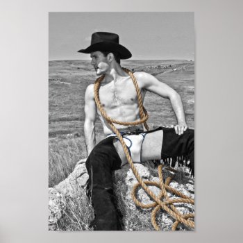 15912-ra Cowboy Poster by Prairie_Visions at Zazzle