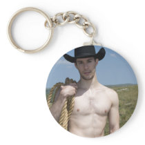 15974-RA Cowboy Keychain