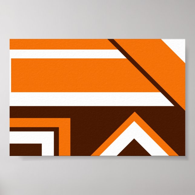 15 Adjustable Swatches Background on a Poster (Front)