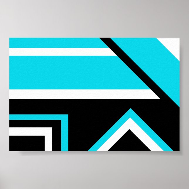 15 Adjustable Swatches Background on a Poster (Front)