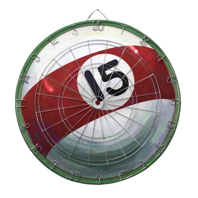 15 Ball Dartboard With Darts (Front)