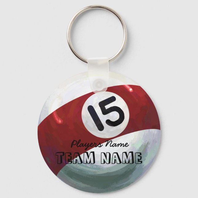 15 Ball Keychain (Front)