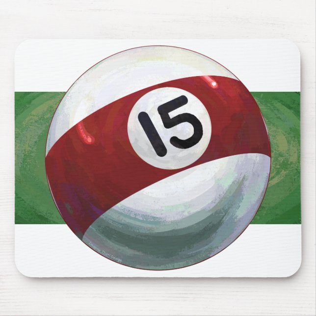 15 Ball Mouse Pad (Front)