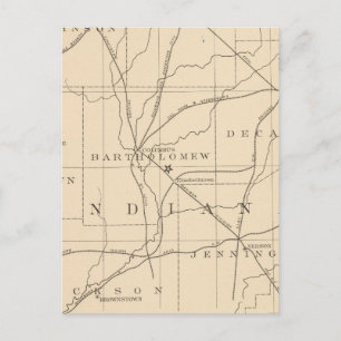 15 Center of population Postcard