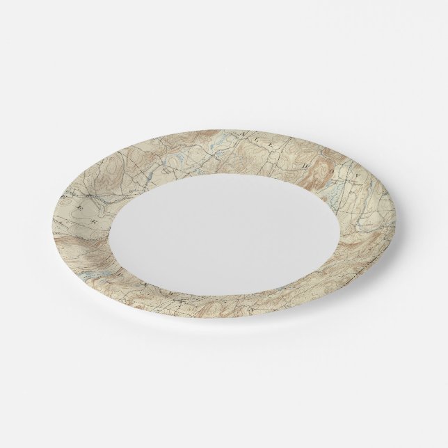 15 Clove sheet Paper Plates (Angled)