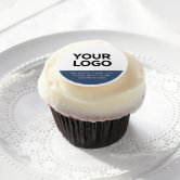 Custom Edible Drink Toppers frosting Sheets With Your Photo / Logo / Text 