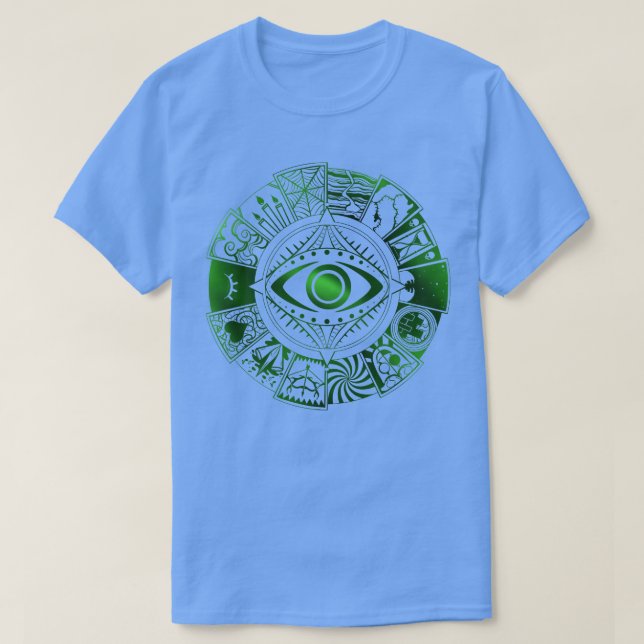 15 Fears Wheel Tote T-Shirt (Design Front)
