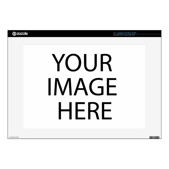 15 inch laptop template decals (Product)