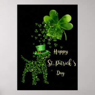 15 Irish Dog Shirt - Funny Ireland Dog Lover Saint Poster