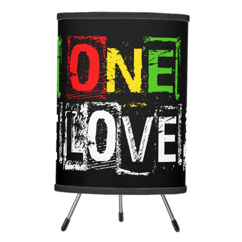 15 One Love Tripod Lamp