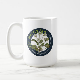 15 oz classic mug with Morris Lab logo
