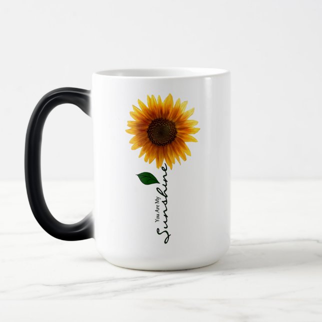15 oz. Morphing Mug - You Are My Sunshine (Left)