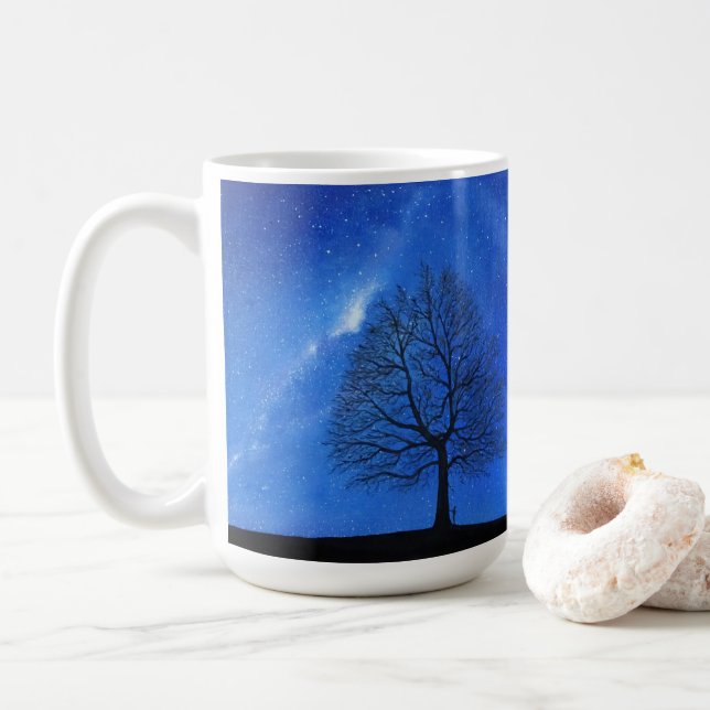 15 oz Mug - "The Heavens Declare" (With Donut)