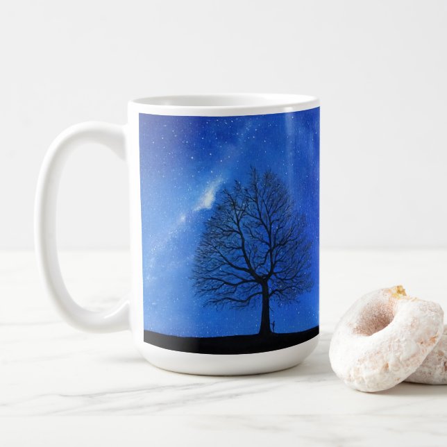 15 oz Mug - "The Heavens Declare" (With Donut)