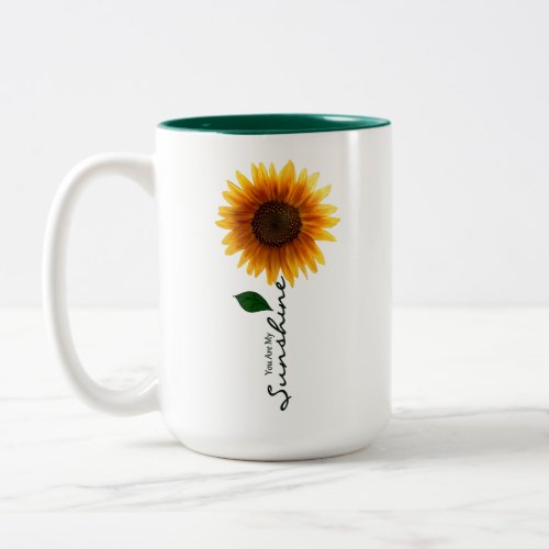 15 oz Two_Tone Mug _ You Are My Sunshine