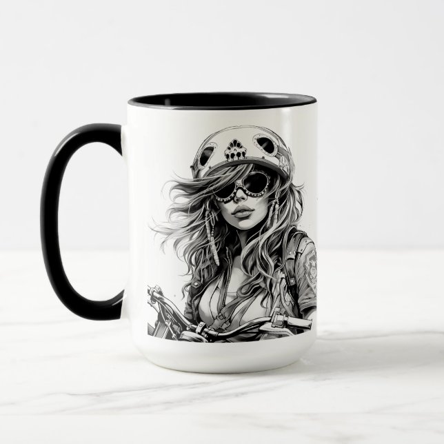 15 oz “Where the Road Ends, I Begin” Coffee Mug (Left)