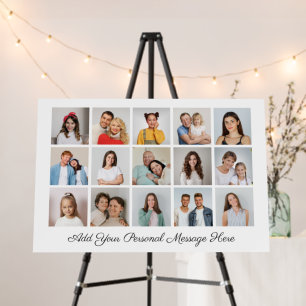 15 Photo Collage Add Your Own Greeting Foam Board
