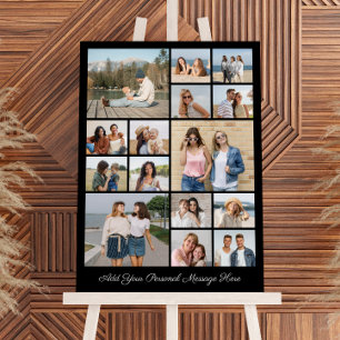 15 Photo Collage Add Your Own Greeting Foam Board