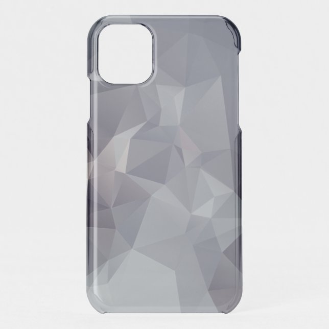  15 Shades of Gray Pyramid Pattern Uncommon iPhone Case (Back)