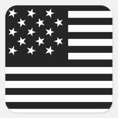 15 Star Us Flag Classic Round Sticker
