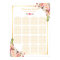 15 Tables Wedding Seating Chart Classy Chic Floral