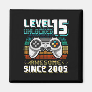 15 Unlocked Awesome 2005 Video Game 15th Birthday  Magnet