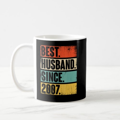 15 Wedding Aniversary For Him Best Husband Since 2 Coffee Mug