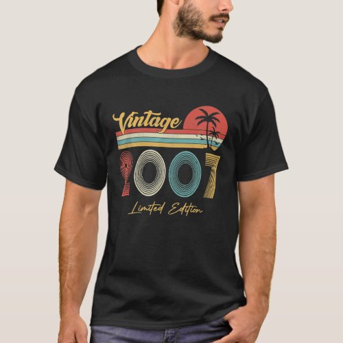 15 Year Old Vintage 2007 Limited Edition 15th T_Shirt