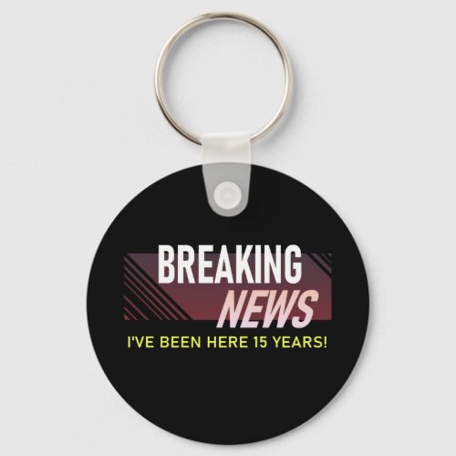 15 Year Work Anniversary 15th Employee Tenure Mug Keychain