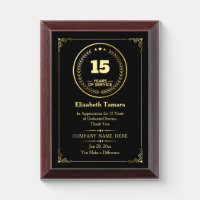 15 Years of Service | Employee Appreciation