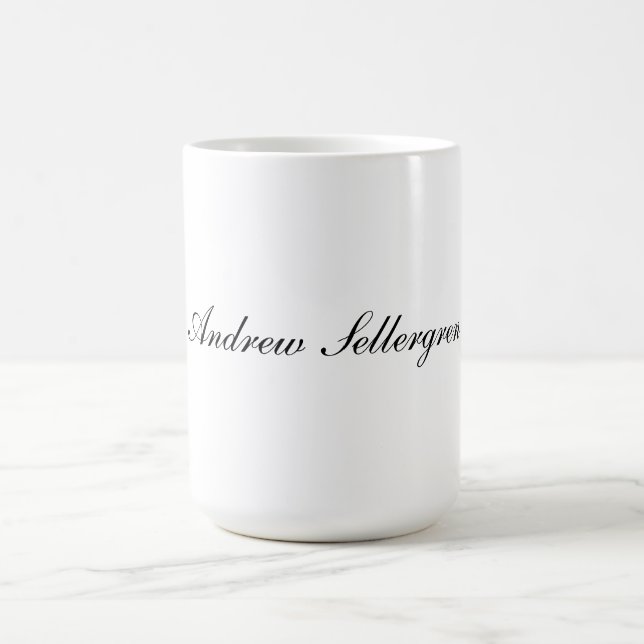 15oz Classic Mug with Custom Name Touch (Center)