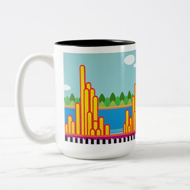 15oz Two-Tone Mug (Left)