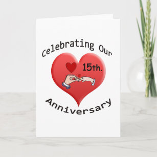 15th Anniversary Cards | Zazzle