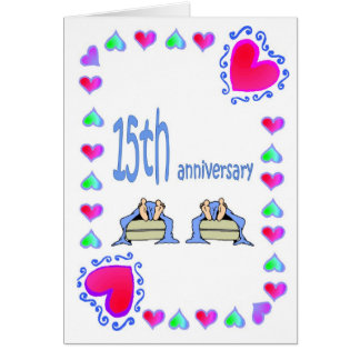 15th Anniversary Card