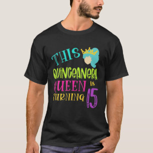 15Th Birthday 80'S 90'S Party Quinceanera Mis Anos T-Shirt