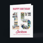 15th Birthday Anniversary Number 15 Photo Collage Card<br><div class="desc">Celebrate 15th birthday or wedding anniversary with this custom photo collage. Choose your favorite photos for display. Customize the name, text and date to fit your occasion. This will be a lovely keepsake with personalized message to look back on with family and friends. If you need any other number as...</div>