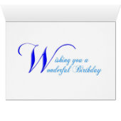 15th birthday card with wild white surf horses (Inside Horizontal (Bottom))