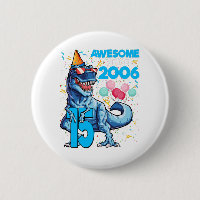 15th Birthday Dinosaur 15 Year Old Boy Kids
