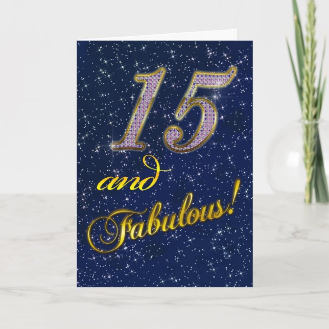 15th Birthday party Invitation (Front)
