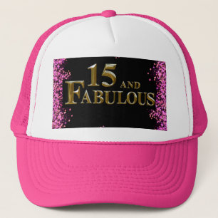 15th  Birthday  Trucker Hat